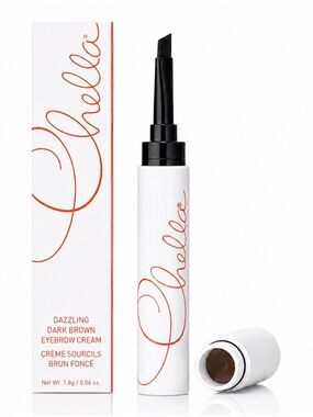 CHELLA DAZZLING DARK BROWN EYEBROW CREAM 1.8G - BNIB